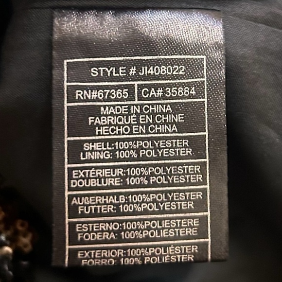 Anthropologie Jack by BB Dakota Black Sequin Sedgwick Slip Dress- Size Small - Picture 11 of 13